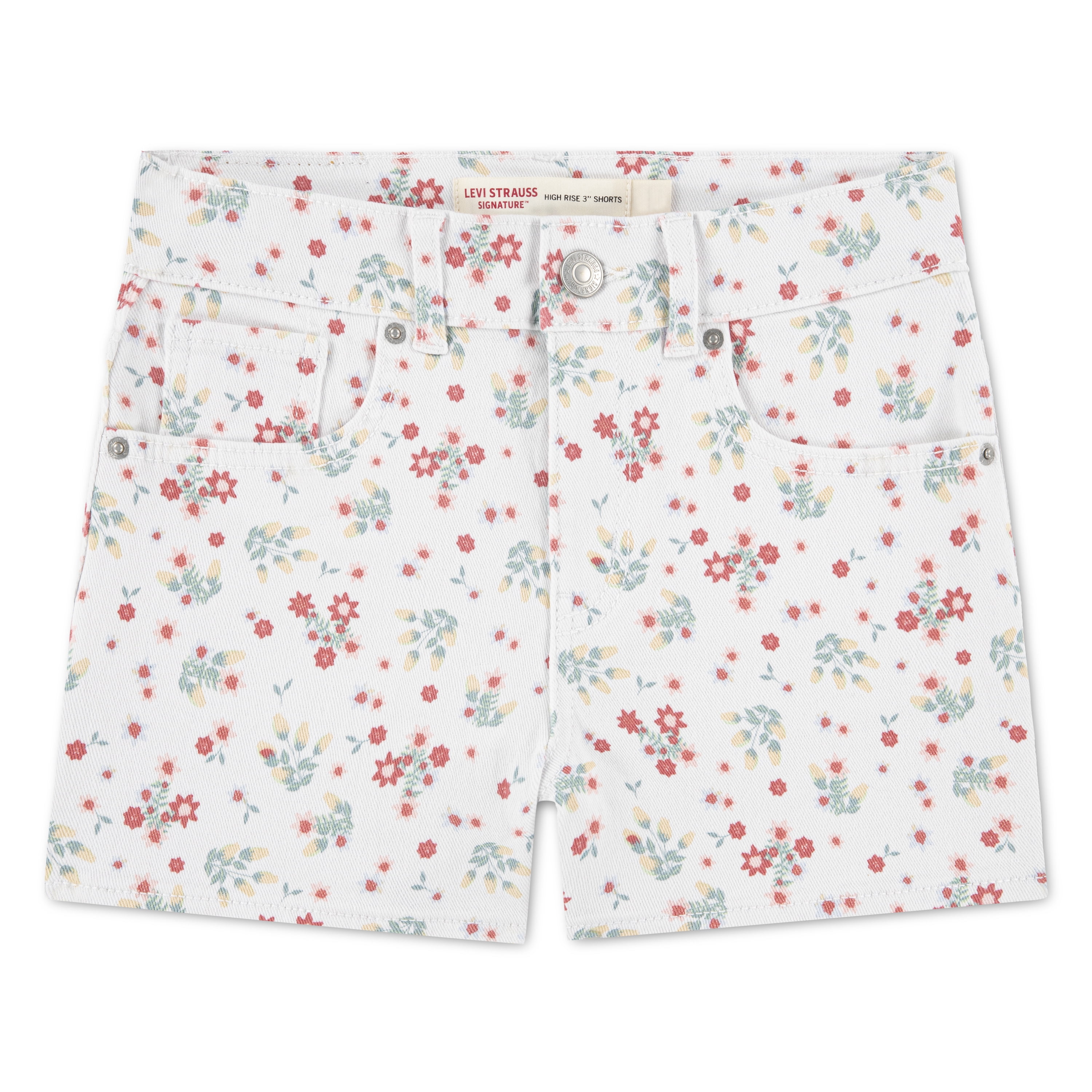 Levi Strauss Signature Girls High Rise 3" Denim Shorts, Sizes 5-18