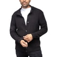 thumbnail image 3 of X RAY JEANS Mens Stand Collar Cardigan, Black, S, 3 of 5