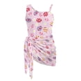 thumbnail image 6 of Tutolipy Easter Egg Daisy Pattern Girls' One Piece Swimsuit with Cover Up, Soft Girls Swimsuit for Teens, Adjustable Strap 9-10 Years Old, 6 of 10