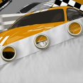 thumbnail image 4 of jejeloiu Orange Racing Game Curtains Pack of 2 (42x84 Each),Extreme Sport Car Curtains Blackout For Boys Kids, 4 of 6