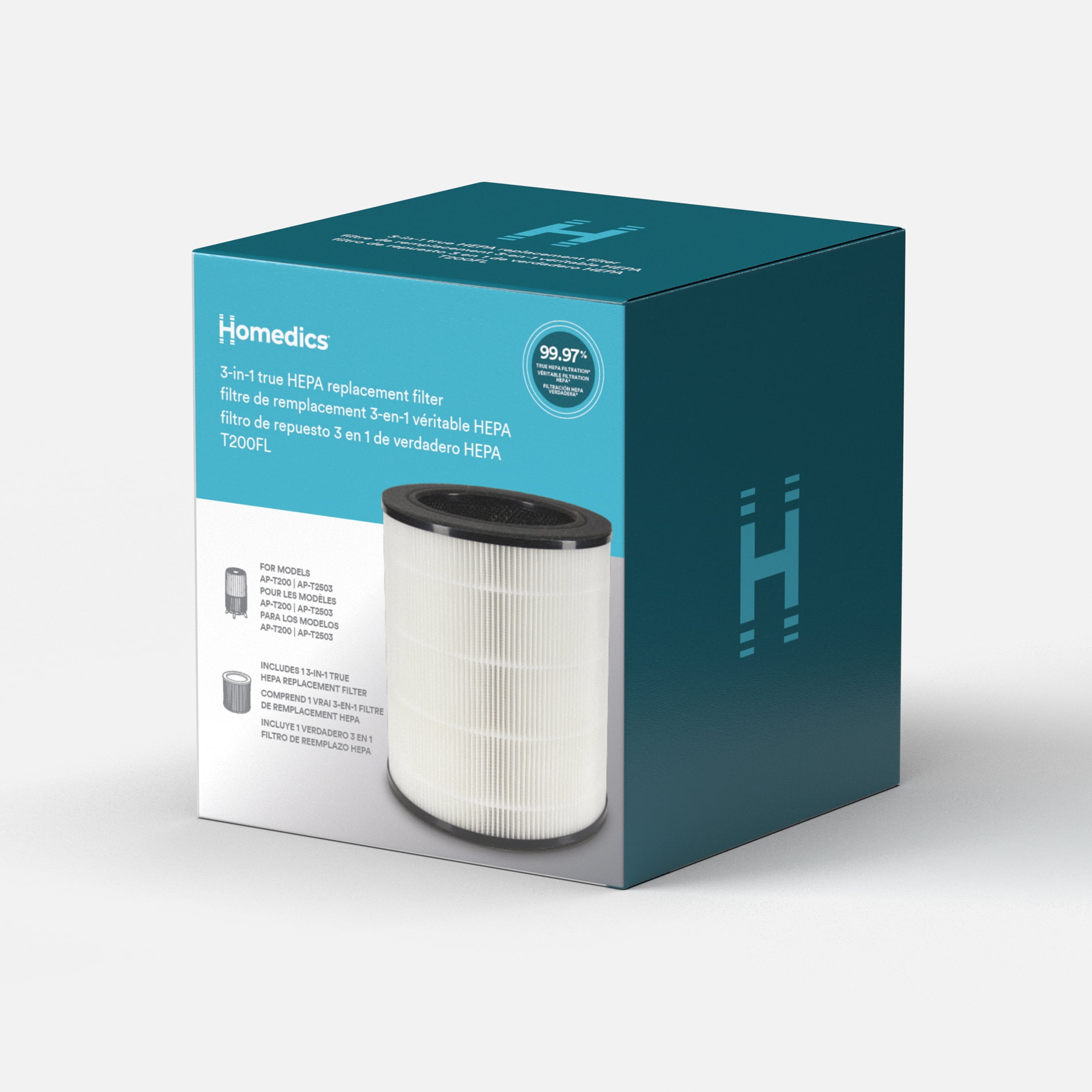 3-in-1 True HEPA Replacement Filter