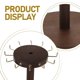 thumbnail image 2 of Wooden Jewelry Organizer: Jewelry Display Tower Necklace Holder Organizer Bracelet Display Stand With Hooks For Stores Shows, 2 of 3