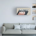 thumbnail image 3 of Becky Thorns 'Positive Vibes' Canvas Art, 3 of 3