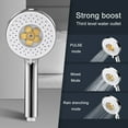 thumbnail image 5 of RFUGUG Shower Head, 3-Speed Turbocharged Shower Nozzle, Visual built-in booster fan shower, Water Saving Shower Head, Luxury Modern Look, 5 of 8