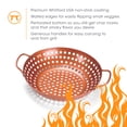 thumbnail image 5 of Outset Round Grill Wok, Copper Non-Stick, 5 of 5