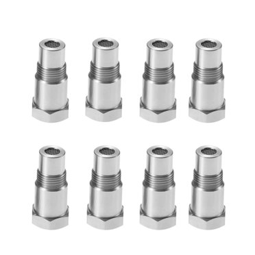 8PC Automobile Modification Accessories Sensor Filter Connector Inspection Engine Light Eliminator Adapter