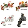 thumbnail image 3 of Christmas Table Corner Decoration, Mini Christmas Sculpture Figurines Christmas Decorations for Shelf Desk Table Resin Statues Xmas Gift, 3 of 4