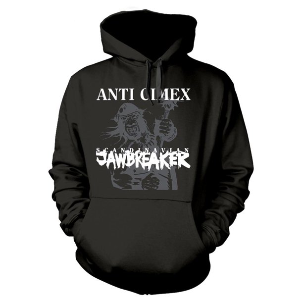 Anti Cimex - Sudadera Scandinavian Jawbreaker para Adultos Unisex (Negro)