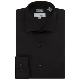 Gentlemens Collection Men's Slim Fit French Cuff Solid Dress Shirt - Colors Cufflink included - Walmart.com Gentlemens Collection Men's Slim Fit French Cuff Solid Dress Shirt - Colors Cufflink included - Walmart.com