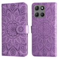 thumbnail image 4 of Funda tipo cartera GANGXUN para Motorola Moto G15 Power , diseño girasol, cuero PU, soporte, cierre magnético, tarjetero, 4 of 5