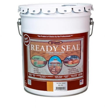 5 gal Ready Seal 512 Natural Cedar Exterior Stain and Sealer For Wood