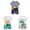 6Pcs Cute Baby Boy Clothes-Black+Yellow+Green, variant on Gerichy Toddler Boys Clothes Summer Outfit Sets 6Pcs T Shirt Short Sleeve Top Car Printed Baby Clothes 1t 2t 3t 4t 5t 6t