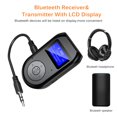 thumbnail image 4 of Scienceny Adaptador Bluetooth Pantalla LCD Receptor Transmisor Bluetooth Compacto Negro Paneles de instrumentos para automóviles Scienceny VI004951-00, 4 of 6