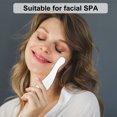thumbnail image 3 of Stainless Steel Massage Scraping Tool for Face Body Skin Stainless Steel Scraper Facial Tool Metal Face Massager Board, 3 of 6