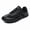 black, variant on Breathable Cooling Athletic Shoes for Men, summer daily casual running sneakers, flexible non-slip sole and sweat free design for hot summer indoor sports and outdoor walking.