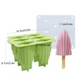 thumbnail image 3 of Molde hielo 6-en-1, Popsicle para hacer helados, Acero inoxidable, Diseño compacto, Para hogar, Mould para helados caseros, Hielo para bebidas, Para familia Blahzhy, 3 of 8