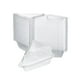 thumbnail image 5 of Caja de embalaje para pasteles,Recipiente de plástico transparente para rebanadas de pastel con tapa,Envase desechable para tarta de queso con tapa con bisagras,Embalaje transparente 100 piezas, 5 of 8