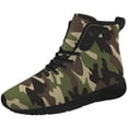 thumbnail image 5 of Aidianart Mens Camouflage High Top Shoes High Top Sneakers Size 6, 5 of 5
