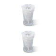 thumbnail image 1 of Yuarrent Molde de silicona para velas aromáticas, velas hechas a mano, cubo de cera, yeso, molde liso, artesanía de resina epoxi, decoración Type2 NO2, 1 of 6