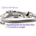thumbnail image 2 of Tea Jewelry | Tea Cup and Saucer with Scrolls Stainless Steel Snake Chain Charm Bracelet, 2 of 9