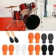 thumbnail image 3 of RYUJNDK 4Pcs Drum Mute Silicone Drumstick Tip Drumstick Dampeners Percussion Accessory for Silencing Drumming Practice, 3 of 18