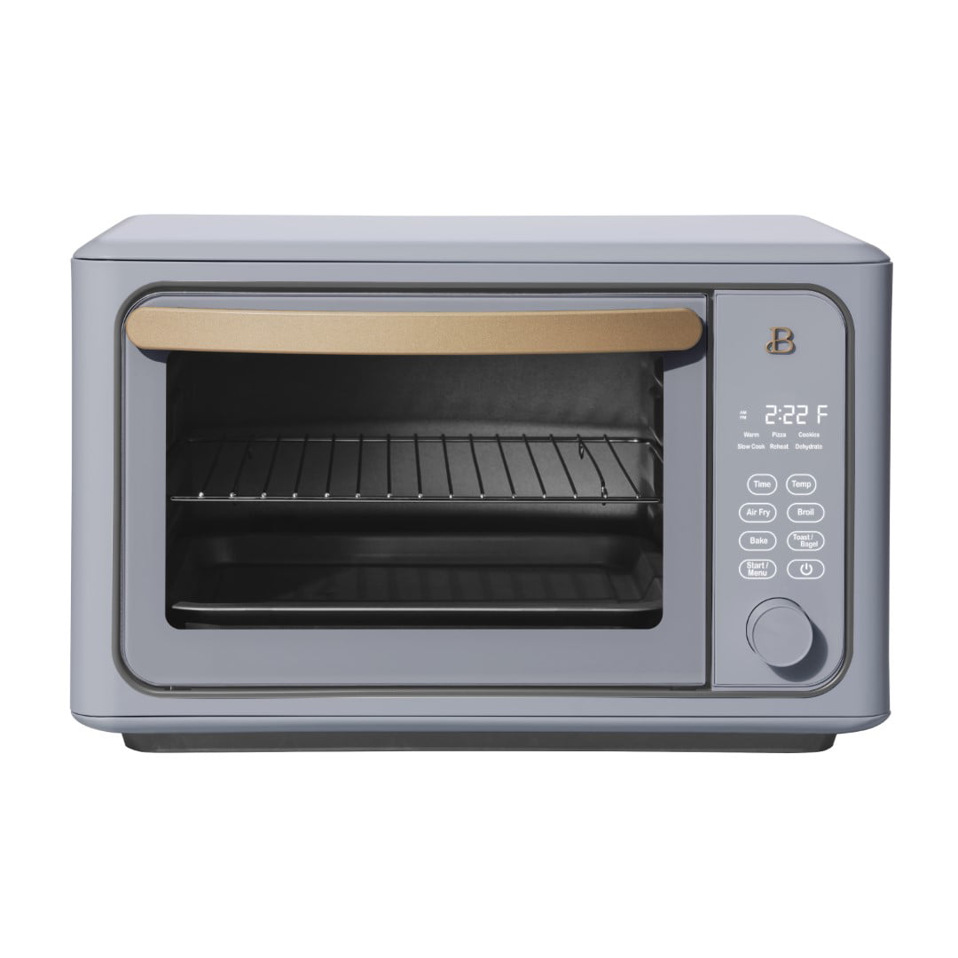 6 Slice Touchscreen Air Fryer Toaster Oven Black Sesame by Drew Barrymore 