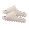 thumbnail image 3 of Zapatillas de verano e invierno, sandalias antideslizantes, EVA, zapatos deslizantes de fondo suave para piscina, baño, zapatos de , beige 38 a 39 Macarena Zapatillas de casa antideslizantes, 3 of 6
