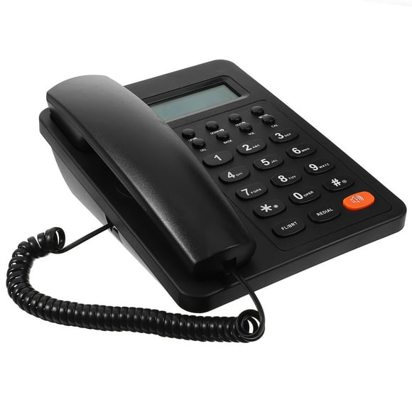 Shisuyan 1 Set Desk Telephone Reusable Desktop Phone Office Commercial Phone Reusable Telephone Household Phone Reusable Home Phone