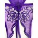thumbnail image 3 of Braguitas transparentes con entrepierna abierta y bordado floral - Lencería y ropa interior sensual para mujer, 3 of 5