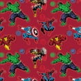 thumbnail image 2 of Marvel Heroes Fury 1 Yard 100% Cotton Fabric Cut in Cherry, Official Licensed Marvel Comics Fabric by Eugene Textiles, 2 of 4