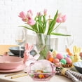 thumbnail image 7 of Ghxbdy Pink Storage Jar,Easter Candy Dish Colorful Bunny Glass Candy Jar with Lid Bunny Cookie Sugar Storage Bowl Decorative Glass Dish for Spring Easter Table Decorations Supply, 7 of 7
