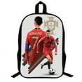 thumbnail image 2 of Football Ronaldo Backpack, Student School Bag, 17 Inch School Bag-ZJKDGJKJ, 2 of 4