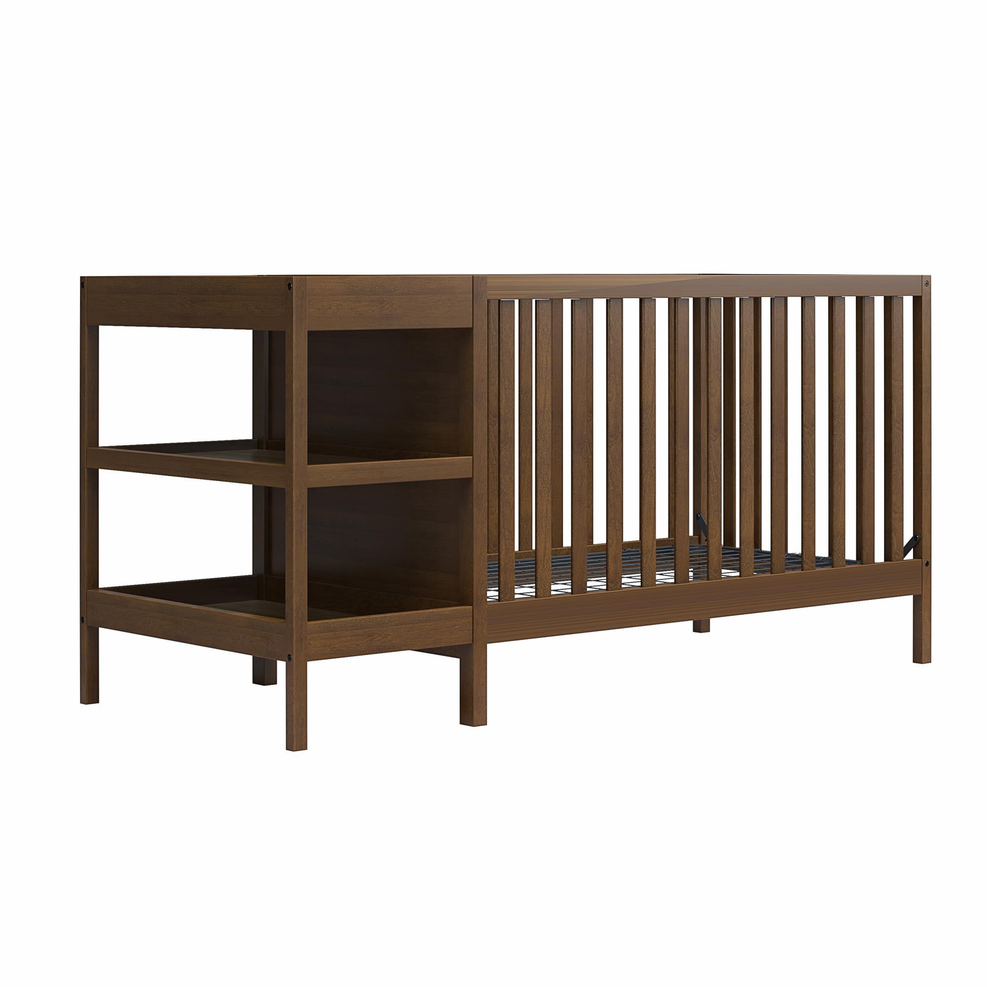 Baby Relax Ema 3-in-1 Convertible Crib & Changer Combo