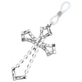 thumbnail image 3 of Sxiwei Non-Piercing Nipple Rings Rhinestone Nipple Clips Body Jewelry for Women Silver 2 One Size, 3 of 6