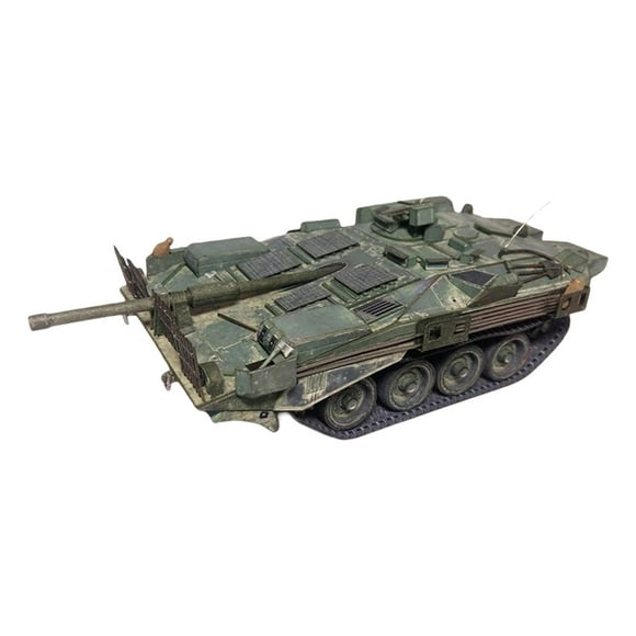 segolike 1:35 Tank Model DIY Assemble Toy,Paper Model Cardboard Table Decor for Adult