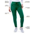 thumbnail image 3 of Adar Pro Scrubs For Women - Ultimate Yoga Jogger Scrub Pants, 3 of 7