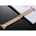 thumbnail image 5 of Compatible with Apple Watch Band 45mm 44mm 41mm 40mm, Women Rhinestone Stainless Steel Band with Bling Diamond Case for iWatch SE Series 8 SE 7 6 5 4 3, 5 of 11