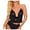 Black, variant on Womens Strapless Sequins Crop Top - Metal Sling Tie Design - Sexy Tube Top for Party/Nightclub - Polyester Material