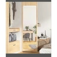 thumbnail image 6 of Acrylic Full Length Wall Mount Dressing Mirror with Stand Non Perforated Self Standing for Bedroom Home Use - B, 6 of 8