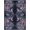 Purple Multi, Pattern 16, variant on ODIKA 8'x10' Washable Area Rug Non-Shedding, Easy Care, Themed Navigation Chart Stars Connected Paths Starry Galaxy for King Size Bedroom Under Bed, Master Suite
