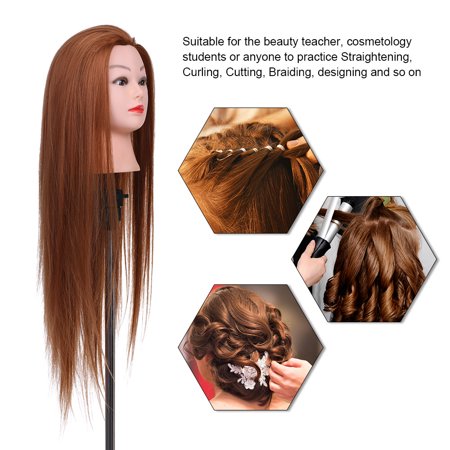 Female Mannequin Head Professional Hairstyle Training Head For