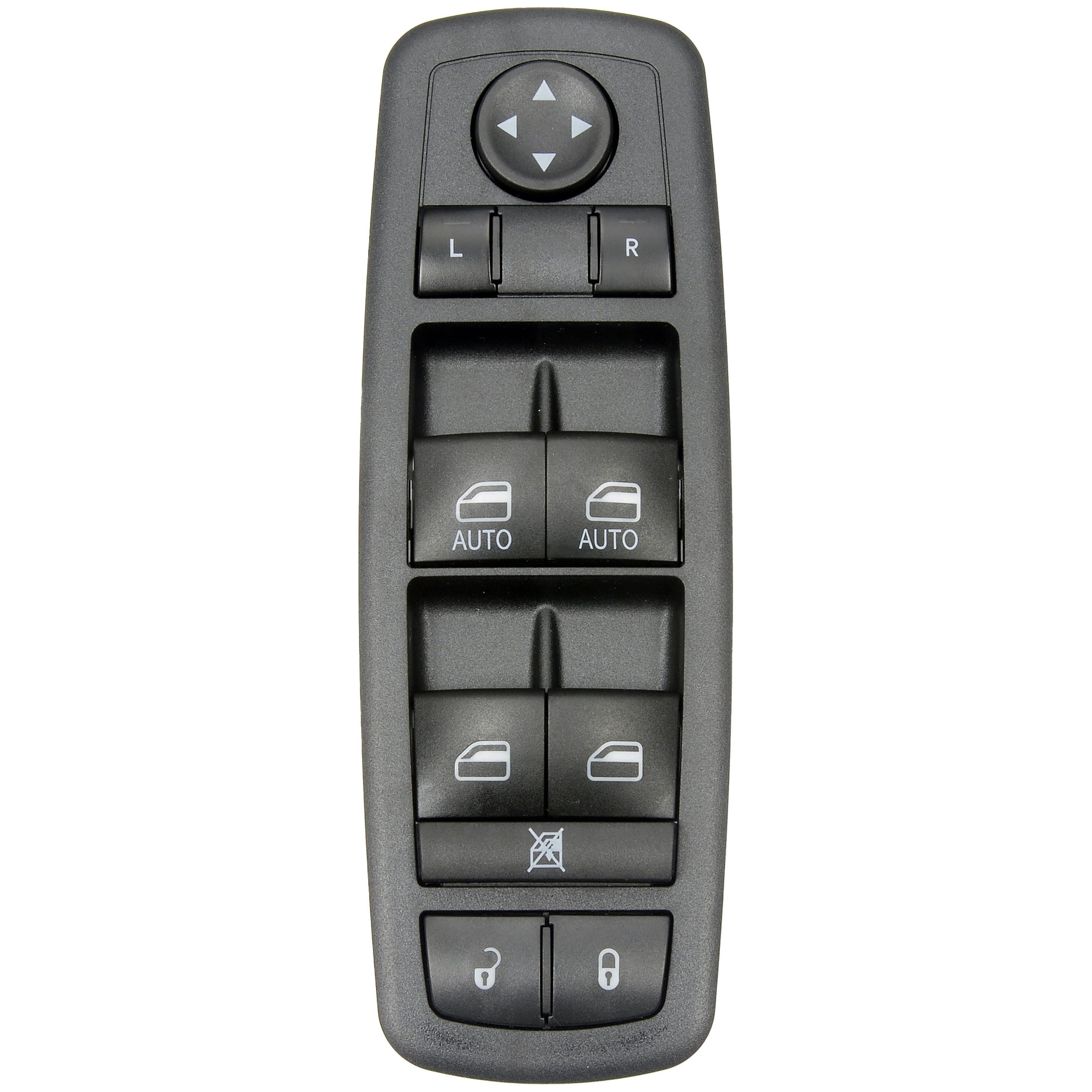 Dorman 901-685 Front Driver Side Master Window Switch - 10 Button for Specific Chrysler / Jeep Models