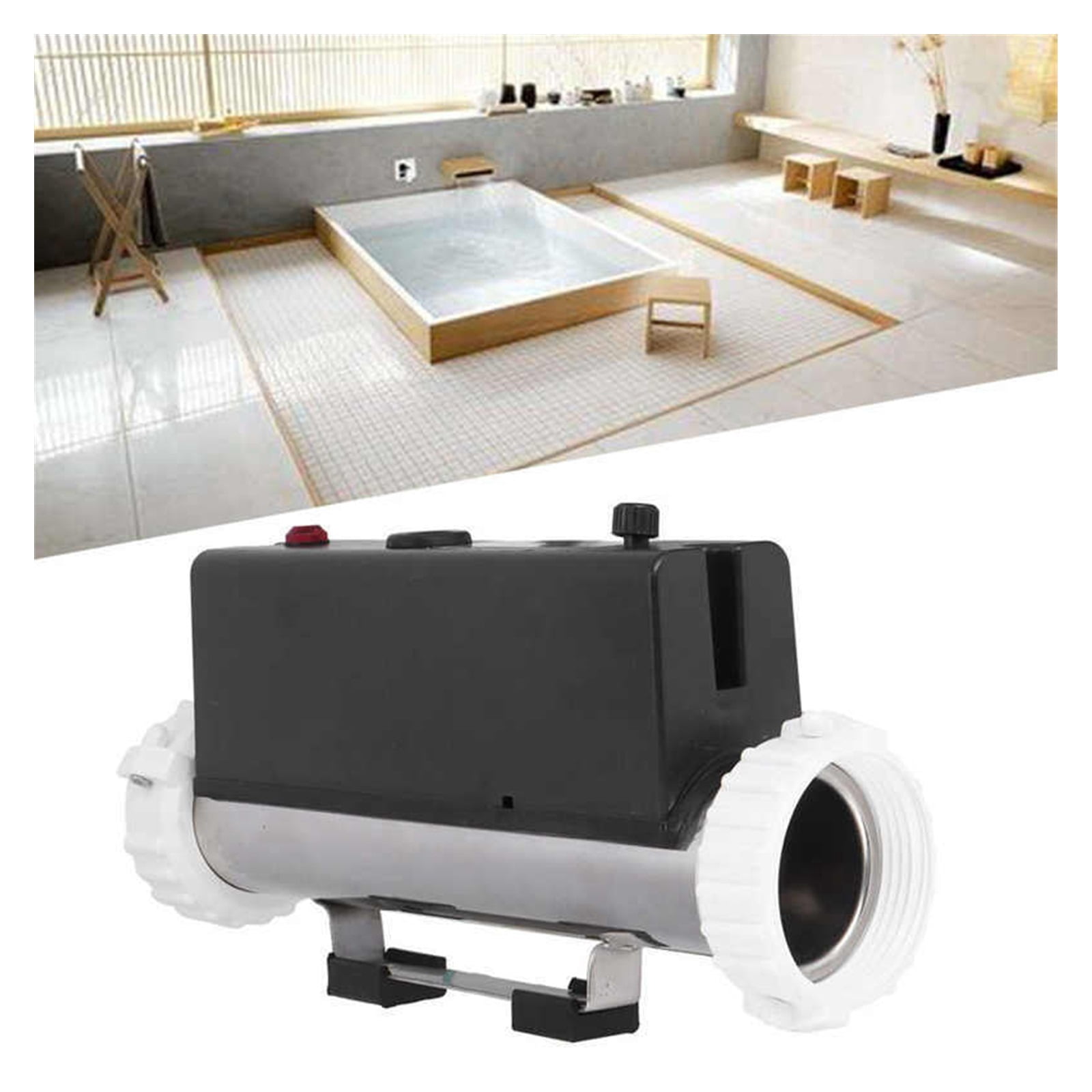 3KW Massage Bathtub Heater SPA Thermostat Circulating Heating Equipment Hot And Cold Tubs For Swimming Pool & Bath SPA ,Quiet Operation
