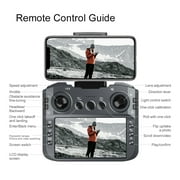 HNZENBW A28 Multifunctional RC Drones with Camera for Kid Adults,Electrically Adjustable Dual Camera for 8K HD,Optical Flow Hover & Avoidance