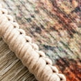 thumbnail image 5 of Estate Traditional 5' x 7' Red and Dark Blue Polyester Indoor Area Rug, 5 of 7