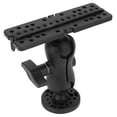 thumbnail image 3 of Fish Finder Mounting Plate, Nylon Tightness Adjustable Portable 360 Degree Rotating Ball Mount Fish Finder Holder  For Canoeing, 3 of 8
