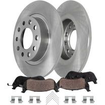 Detroit Axle - Rear Brake Kit for 2014-2020 Mitsubishi Outlander 2016 ...