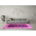 thumbnail image 3 of Ahgly Company Indoor Rectangle Oriental Pink Industrial Area Rugs, 6' x 9', 3 of 4