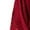 Wine, variant on Women's 24Seven Comfort Apparel V-Neck Empire Waist Bishop Sleeve Midi Dress Color: Wine Size: MEDIUM