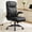 Black, variant on Brick Attic Ergonomic Office Chair, PU Leather Executive Desk Chair with 7 Support Points, High Back Big and Tall Swivel Chair with Adjustable Height & Flip-Up Armrests for Home Office Work from Home